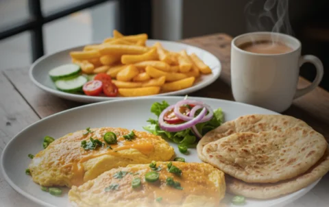 Desi breakfast Farnham Common