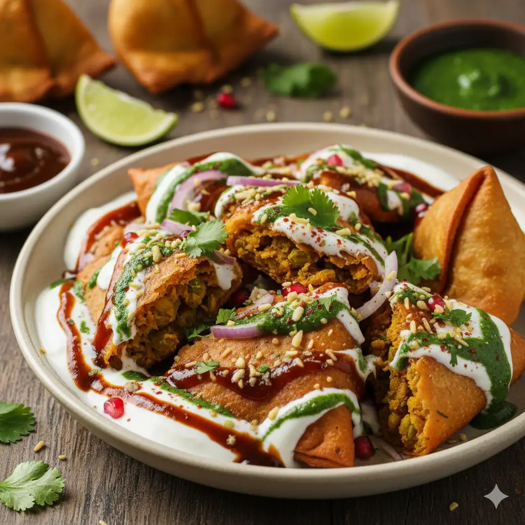 Samosa Chaat