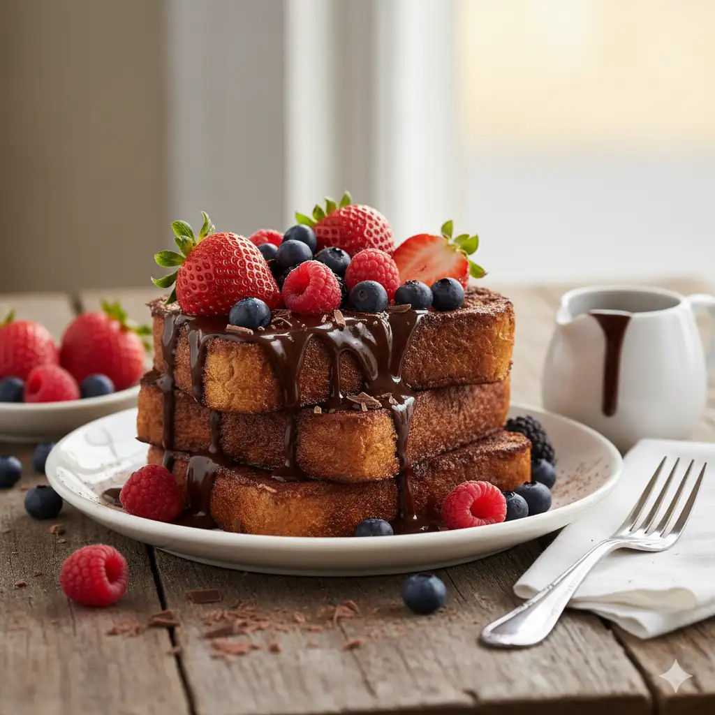 Chocoberry French Toast