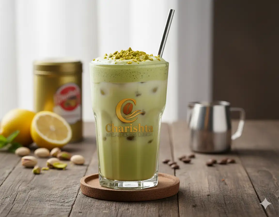 Pistachio Iced Latte