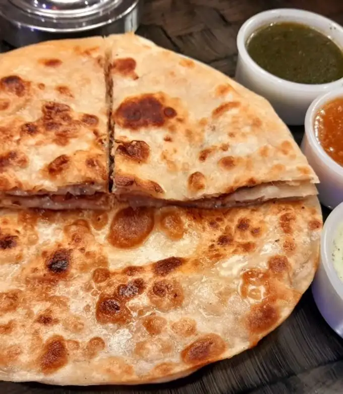 Chicken & Cheese Paratha